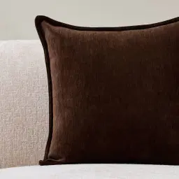 Mousse Brown Fabric Cushion 50x50