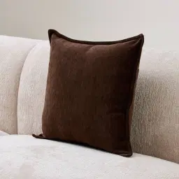 Mousse Brown Fabric Cushion 50x50