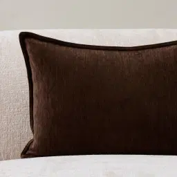 Mousse Brown Fabric Cushion 40x60