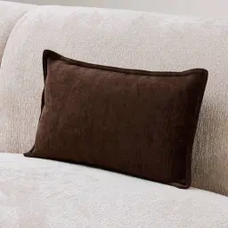 Mousse Brown Fabric Cushion 30x50