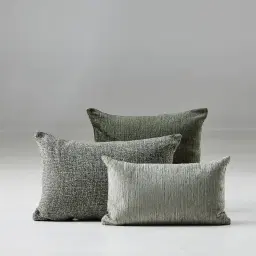 Sage Green Chenille Fabric Cushion 30x50