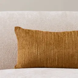 Canola Yellow Chenille Fabric Cushion 30x50