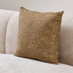 Dijon Mustard Woven Fabric Cushion 50x50