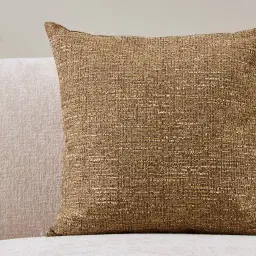Dijon Mustard Woven Fabric Cushion 50x50