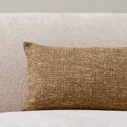 Dijon Mustard Woven Fabric Cushion 30x50