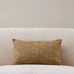 Dijon Mustard Woven Fabric Cushion 30x50