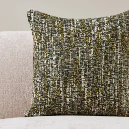Fern Green Woven Fabric Cushion 50x50