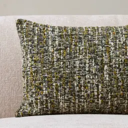 Fern Green Woven Fabric Cushion 40x60