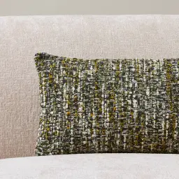 Fern Green Woven Fabric Cushion 30x50