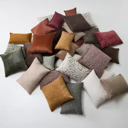 Velvet Mustard Velveteen Cushion 30x50