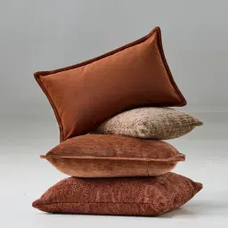 Caramel Chenille Cushion 40x60
