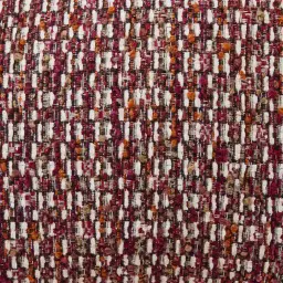 Sangria Red Woven Fabric Cushion 50x50