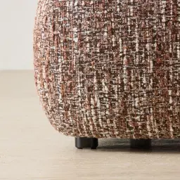 Velinor Auburn Red Woven Fabric Occasional Chair