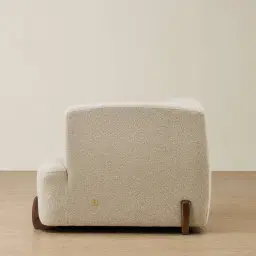 Calma Pearl Beige Fabric Right Arm Module