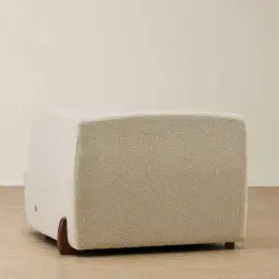 Calma Pearl Beige Fabric Right Arm Module