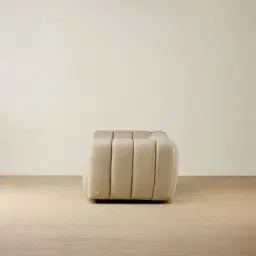 Gabriella Oyster Grey 3-Seater Leather Sofa