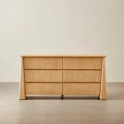 Dunstan Light Brown Ash Veneer Dresser