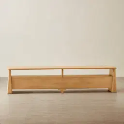 Dunstan Light Brown Ash Veneer Entertainment Unit