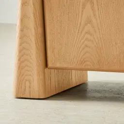 Dunstan Light Brown Ash Veneer Entertainment Unit