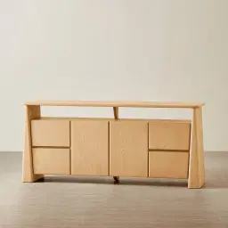 Dunstan Light Brown Ash Veneer Sideboard