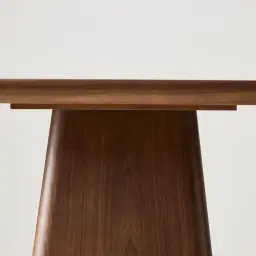 Dunstan Smoky Walnut Veneer Rectangular Dining Table - 240x120cm