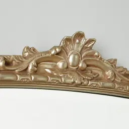 Cornelia Antique Champagne Gold Arched Mirror