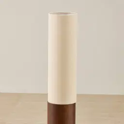 Harlem Wooden Floor Lamp 115cm
