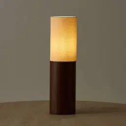 Harlem Wooden Table Lamp 55cm