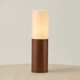 Harlem Wooden Table Lamp 55cm
