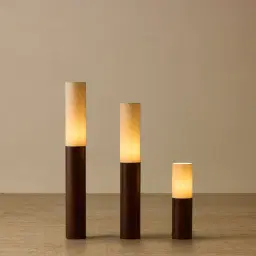 Harlem Wooden Table Lamp 55cm