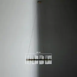 Wilma Glass Chandelier 60cm