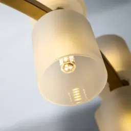 Wilma Glass Chandelier 78cm