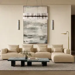 Wilma Glass Chandelier 96cm