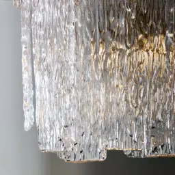Merlin Glass Chandelier 3 Tier