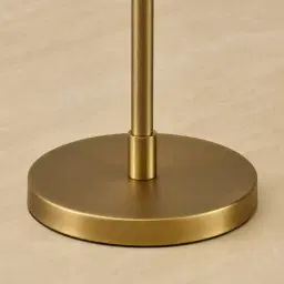 Alina Brushed Brass Table Lamp High