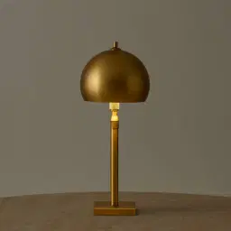 Fatima Metal Table Lamp - Metal Shade