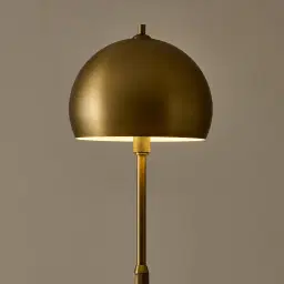 Fatima Metal Floor Lamp - Metal Shade