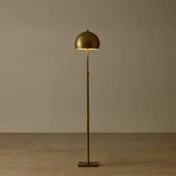 Fatima Metal Floor Lamp - Metal Shade