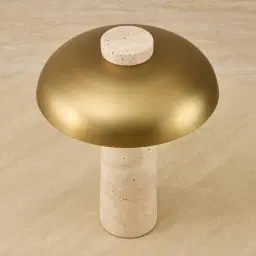 Mona Travertine Table Lamp