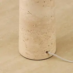Mona Travertine Table Lamp