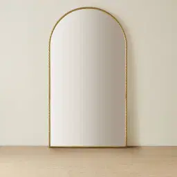 Millaray III Antique Gold Arch Mirror 180 cm