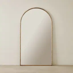 Millaray III Antique Gold Arch Mirror 180 cm
