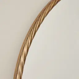 Millaray III Antique Gold Arch Mirror 120 cm