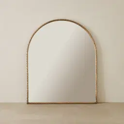 Millaray III Antique Gold Arch Mirror 120 cm