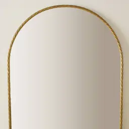Millaray III Antique Gold Arch Mirror 120 cm