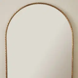 Millaray III Antique Gold Arch Mirror 120 cm