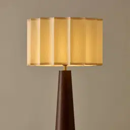 Margo Deep Brown Wooden Floor Lamp