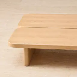 Gemini Light Oak Veneer Coffee Table