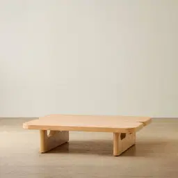 Gemini Light Oak Veneer Coffee Table