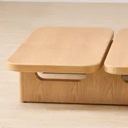 Gemini Light Oak Veneer Coffee Table